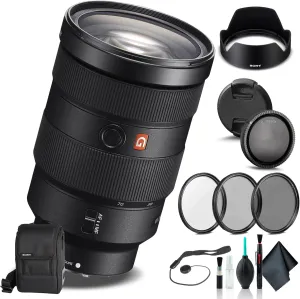 Sony FE 24-70mm f/2.8 GM Lens SEL2470GM, Filter Kit, Cap Keeper, Cleaning Kit, and More