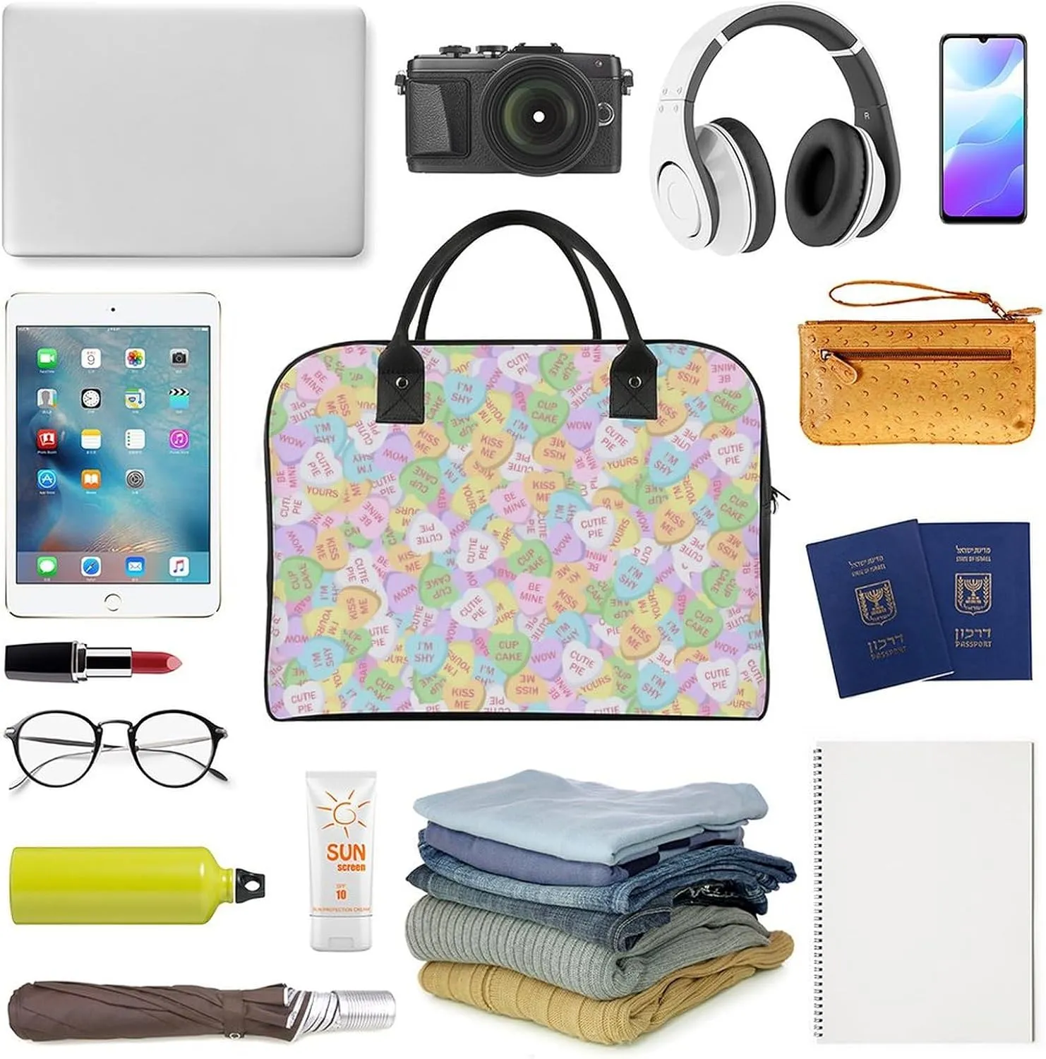 Southwest Canyons Diamon A Sturdy And Sturdy Travel Handbag, A Large Capacity Portable Handbag