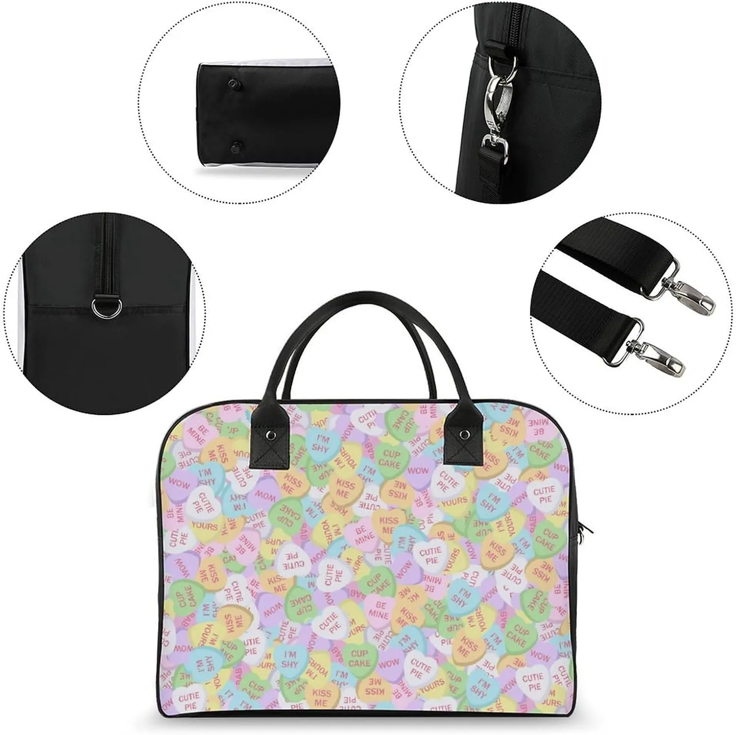 Southwest Canyons Diamon A Sturdy And Sturdy Travel Handbag, A Large Capacity Portable Handbag