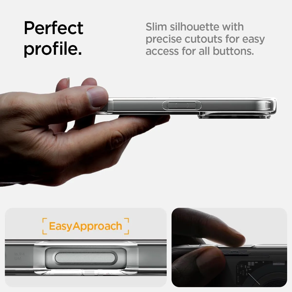 Spigen for iPhone 16 Pro Max Case, Ultra Hybrid MagFit [Compatible with Magsafe] [Anti-Yellowing] [Military-Grade Protection] - Neo One