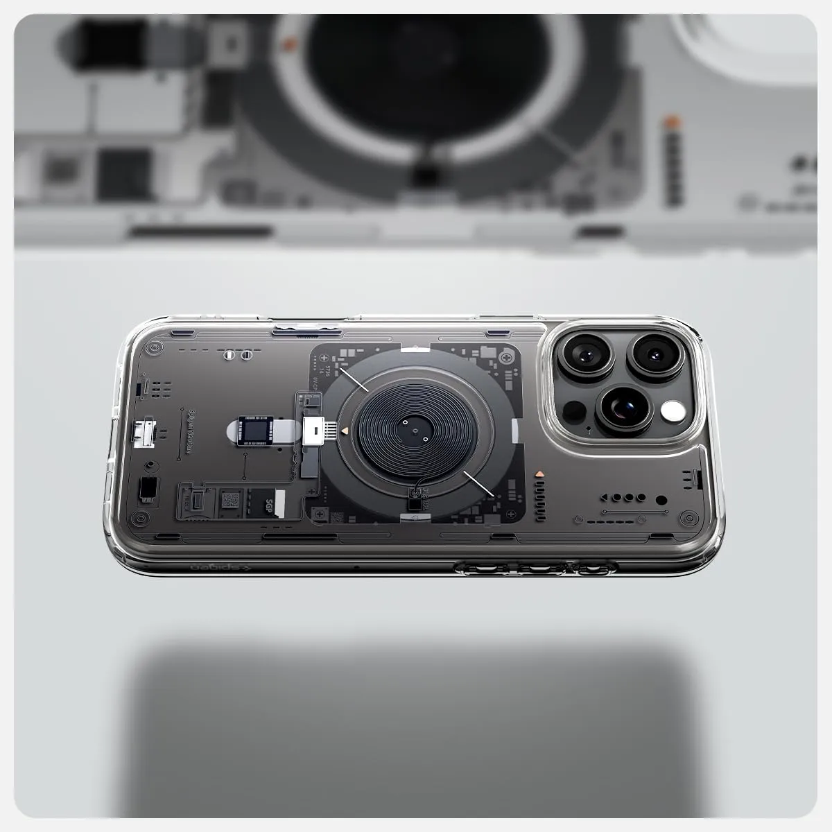 Spigen for iPhone 16 Pro Max Case, Ultra Hybrid MagFit [Compatible with Magsafe] [Anti-Yellowing] [Military-Grade Protection] - Neo One