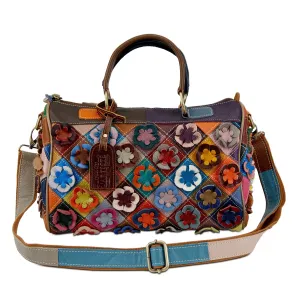 Spring Step Shoes L'Artiste Hb Safarique Handbag Multi Colored Leather Satchel