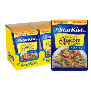 StarKist Albacore White Tuna in Water, 2.6 Oz, Pack of 24