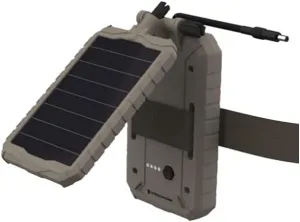 Stealth Cam Durable Sol-Pak 3X Solar Battery Pack | 12V Solar Power Panel, 3000 MAH Rechargeable Battery & 10ft Insulated Cable | Compatible with All Wireless/Cellular Trail Cameras