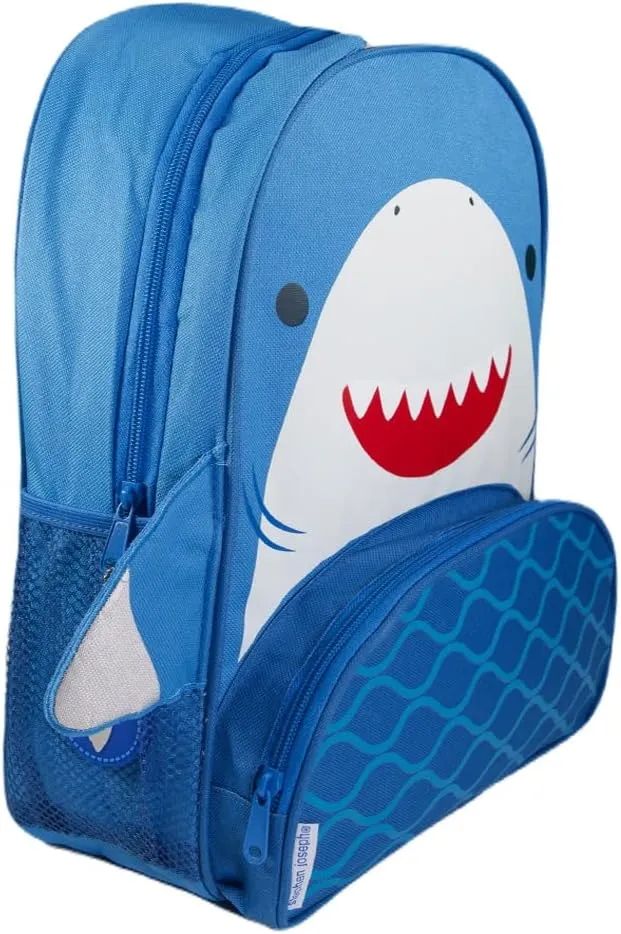 Stephen Joseph Kids Day Bag - Personalized Shoulder Bag - Shark Sidekick Tote - Back to School Travel Bag with Custom Name