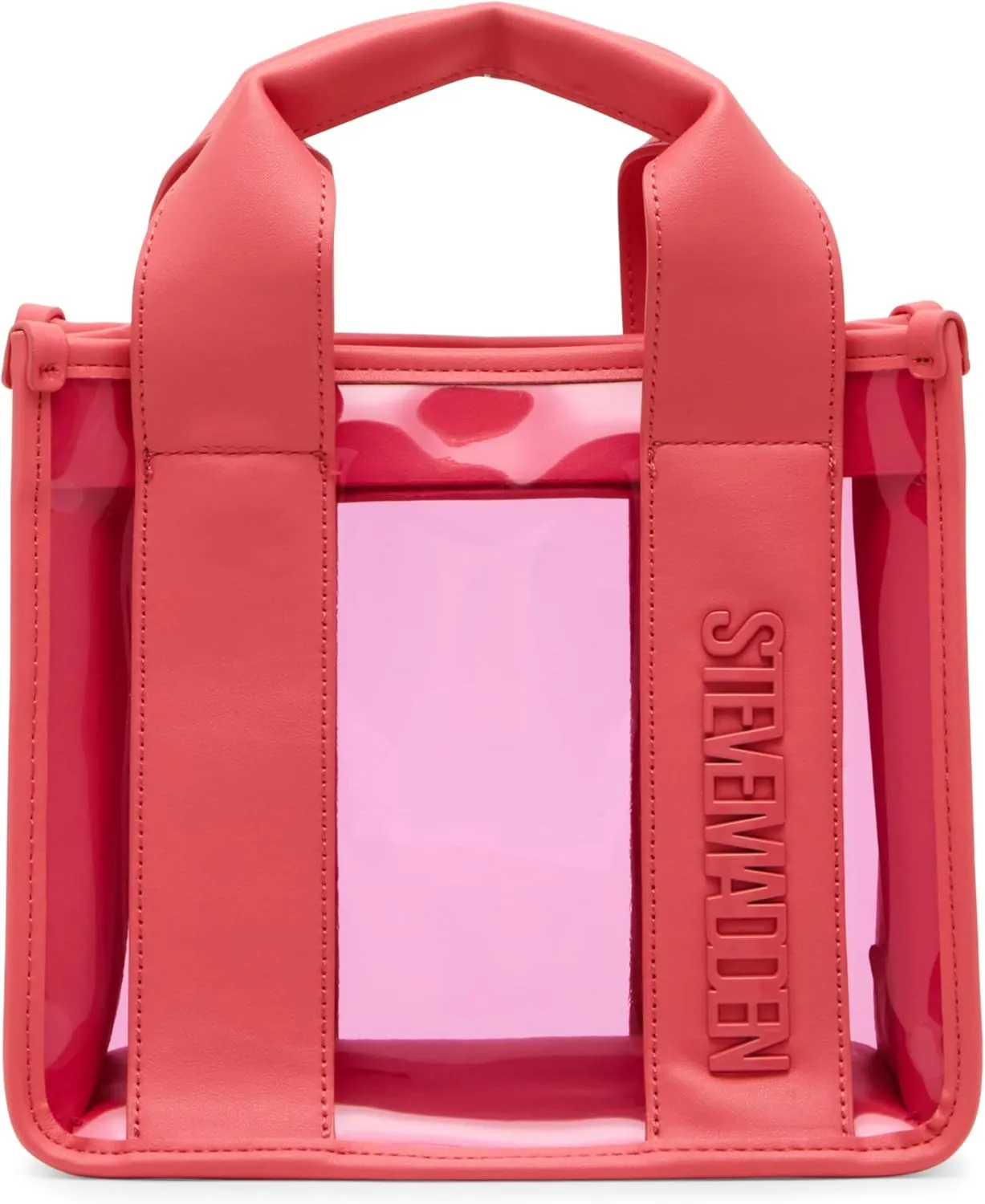 Steve Madden Bwebber Clear Satchel