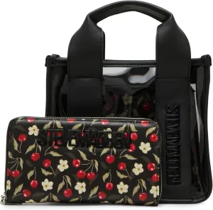 Steve Madden Bwebber Clear Satchel