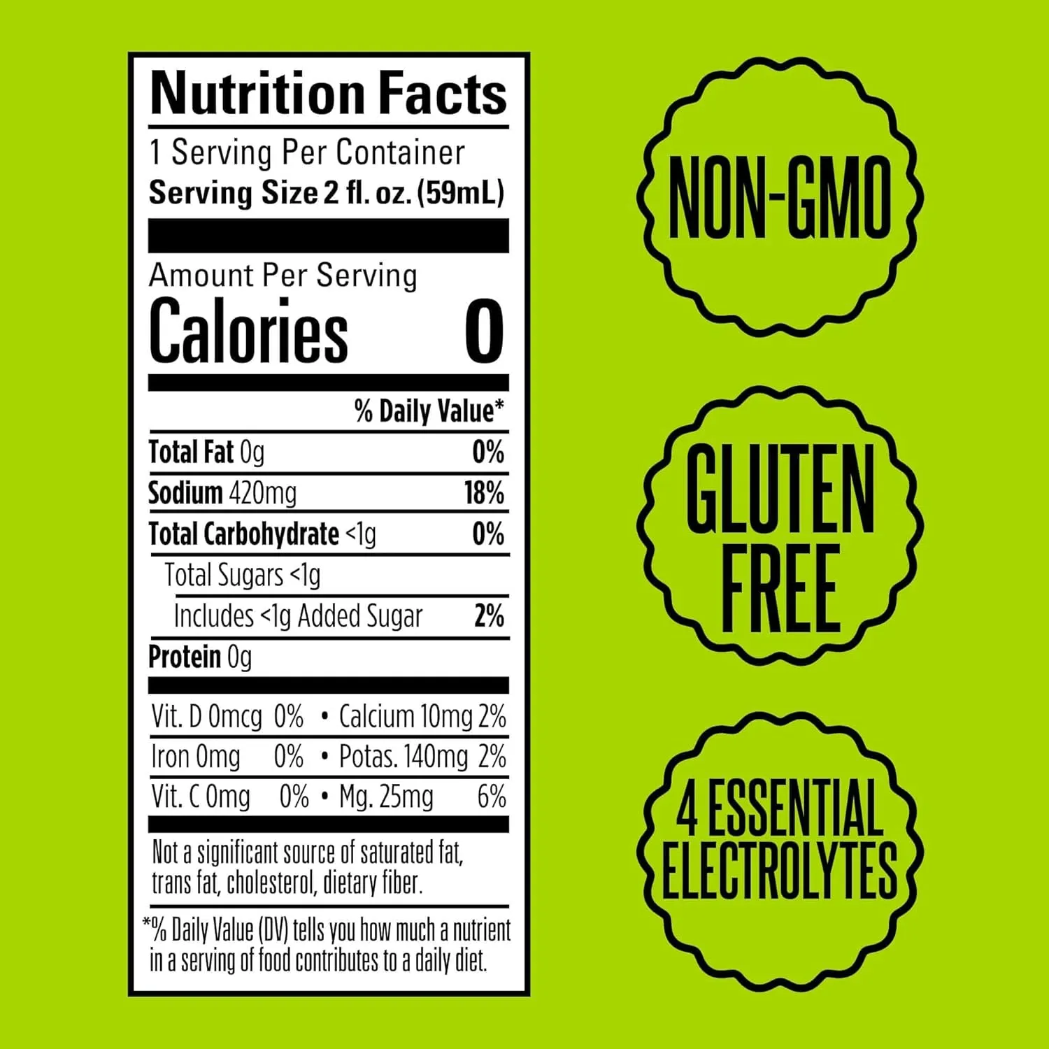 Suckerpunch Hydration Pickle Juice Shot, Dill Flavored, Gluten Free, Post Workout Dill Electrolyte Drink, Low Calorie, Muscle Cramp Defense, Potassium, Keto Friendly, Low Sugar, Non GMO, 2 Oz, 12 CT