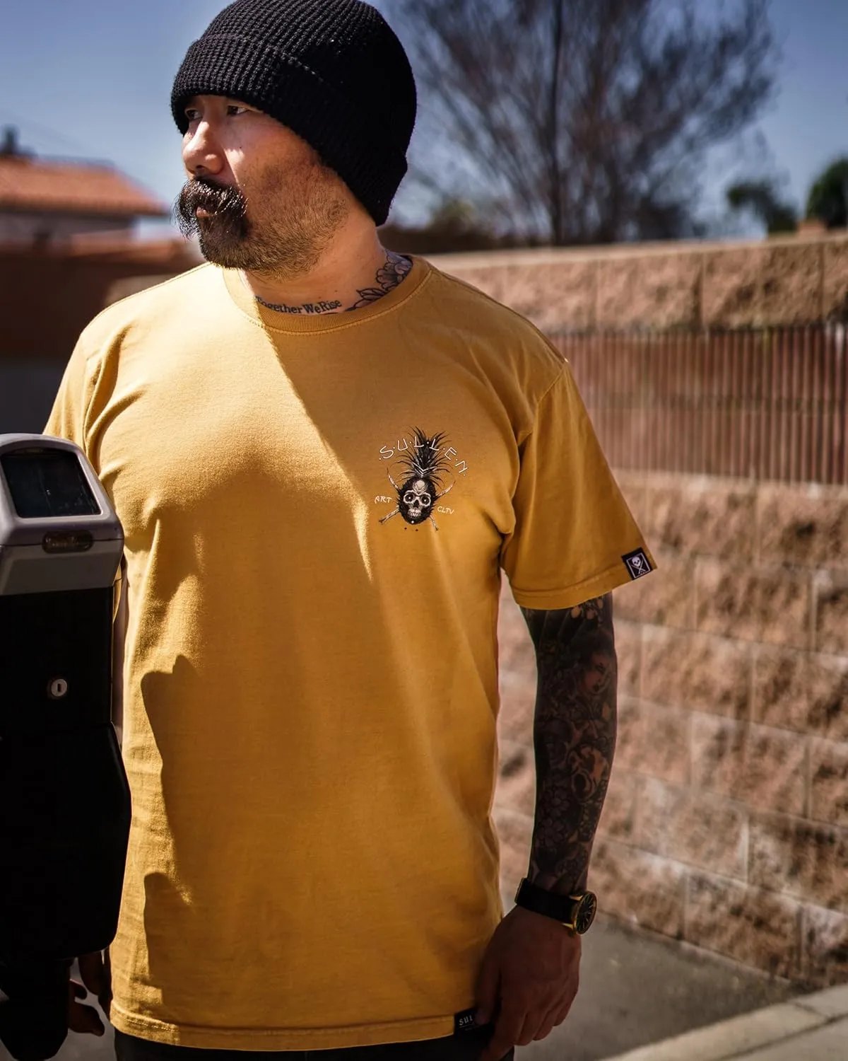 Sullen Men's Sweet Death Artist Series Tattoo Lifestyle Graphic Art Premium Short Sleeve Tee