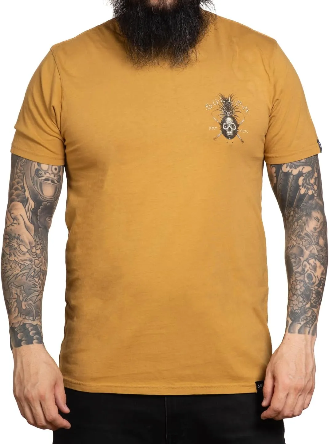 Sullen Men's Sweet Death Artist Series Tattoo Lifestyle Graphic Art Premium Short Sleeve Tee