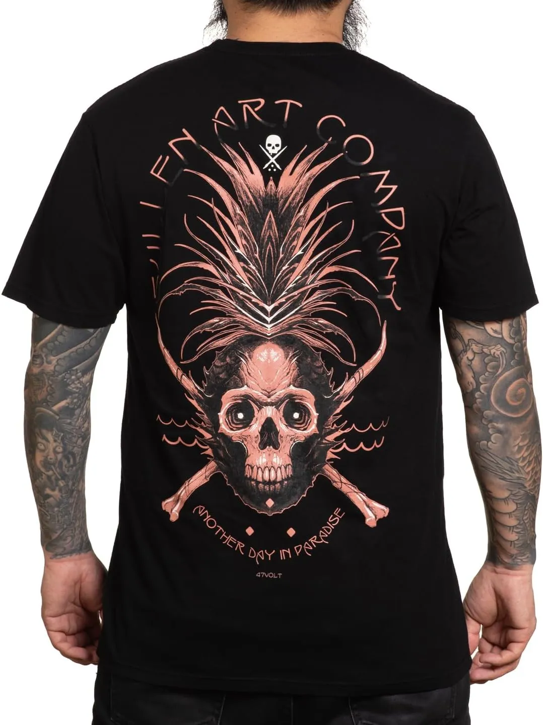 Sullen Men's Sweet Death Artist Series Tattoo Lifestyle Graphic Art Premium Short Sleeve Tee
