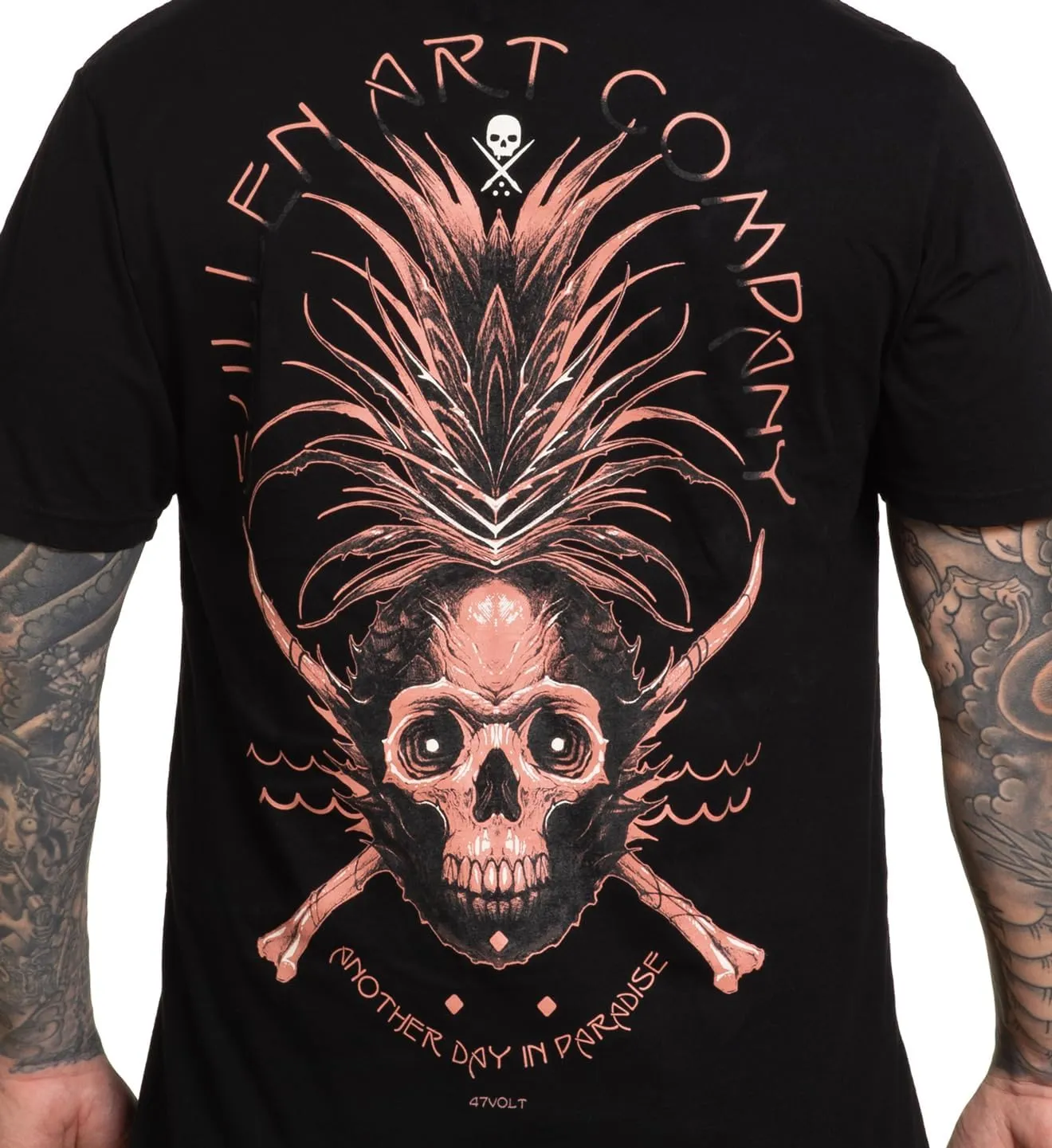 Sullen Men's Sweet Death Artist Series Tattoo Lifestyle Graphic Art Premium Short Sleeve Tee