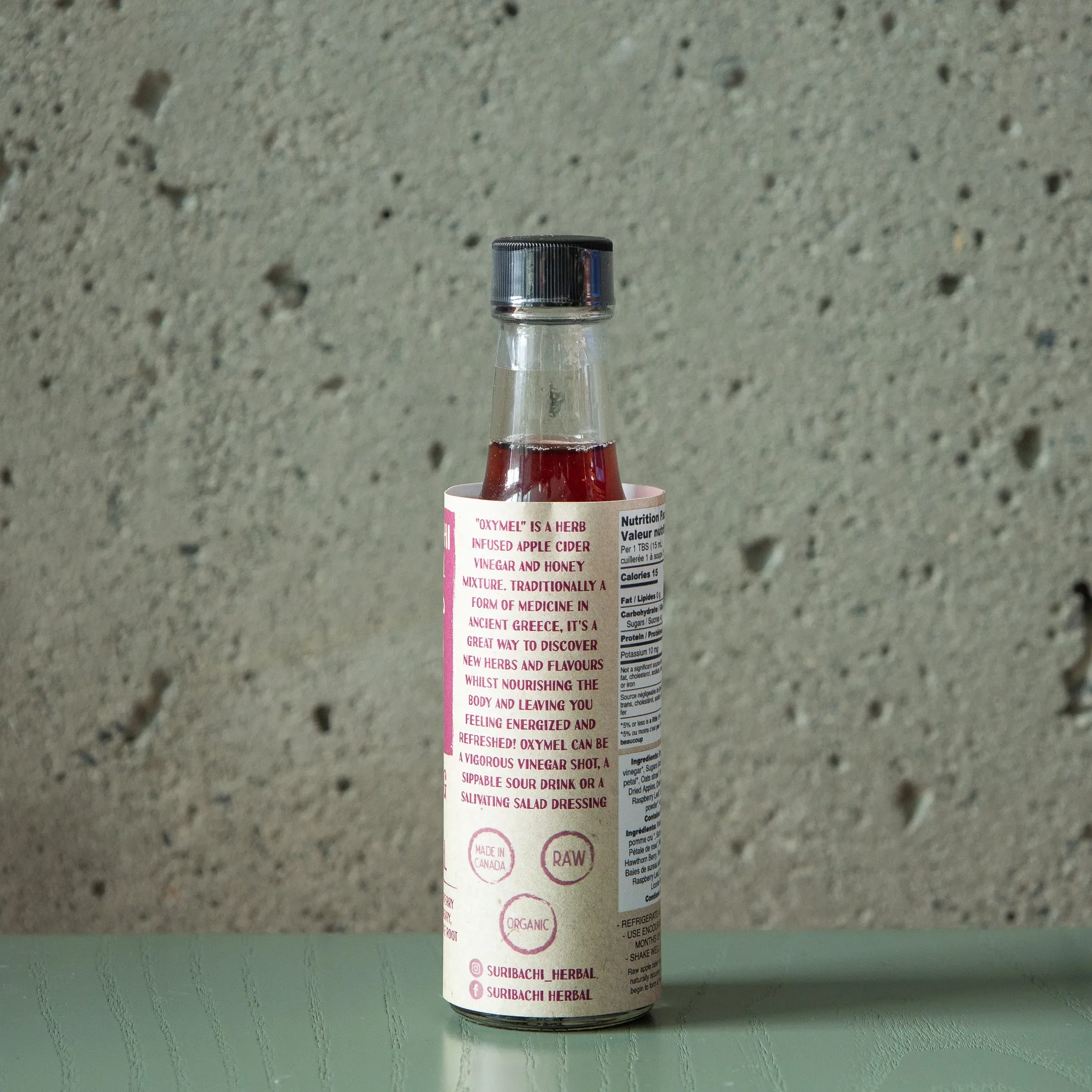Suribachi Herbal 'Healing Rose' Oxymel