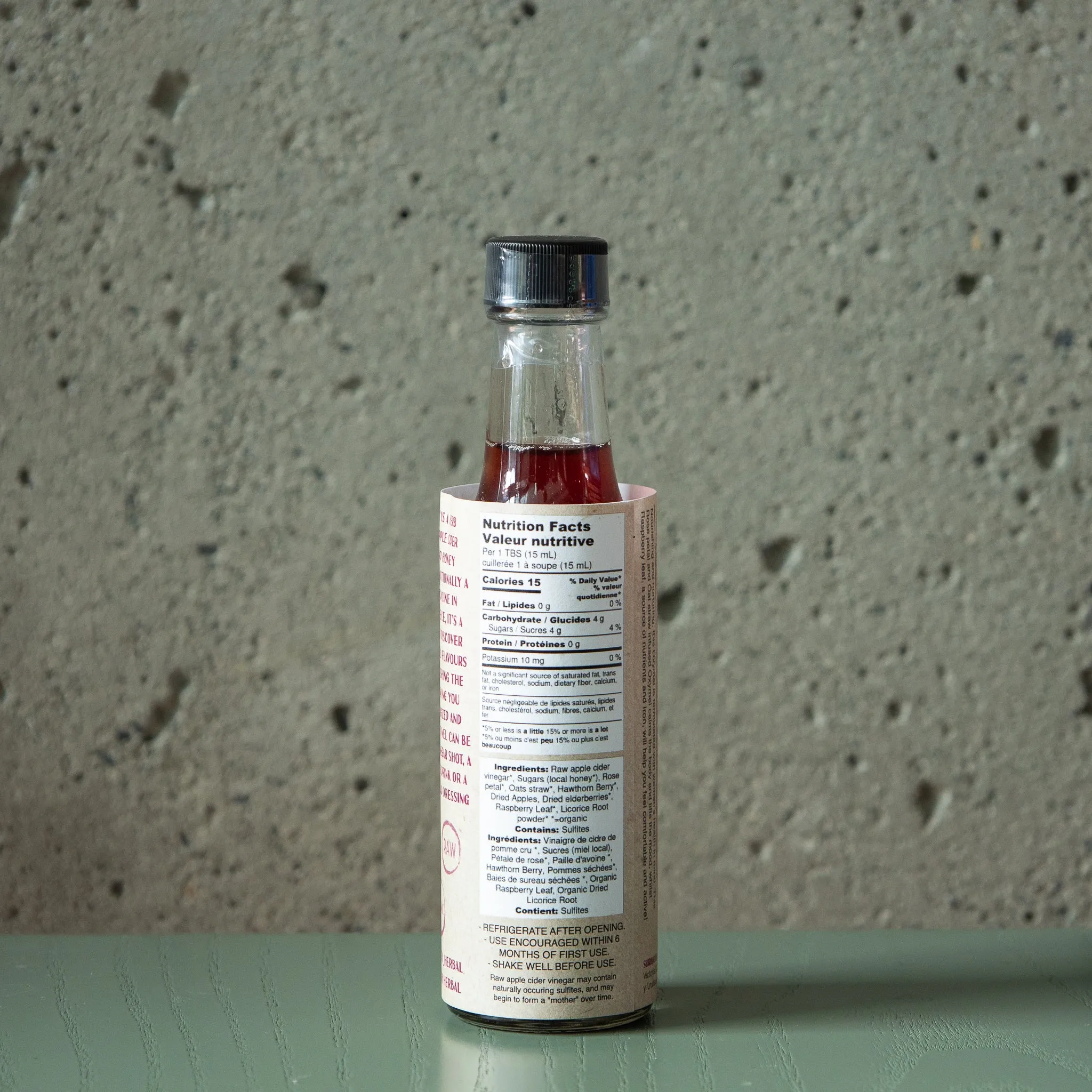 Suribachi Herbal 'Healing Rose' Oxymel