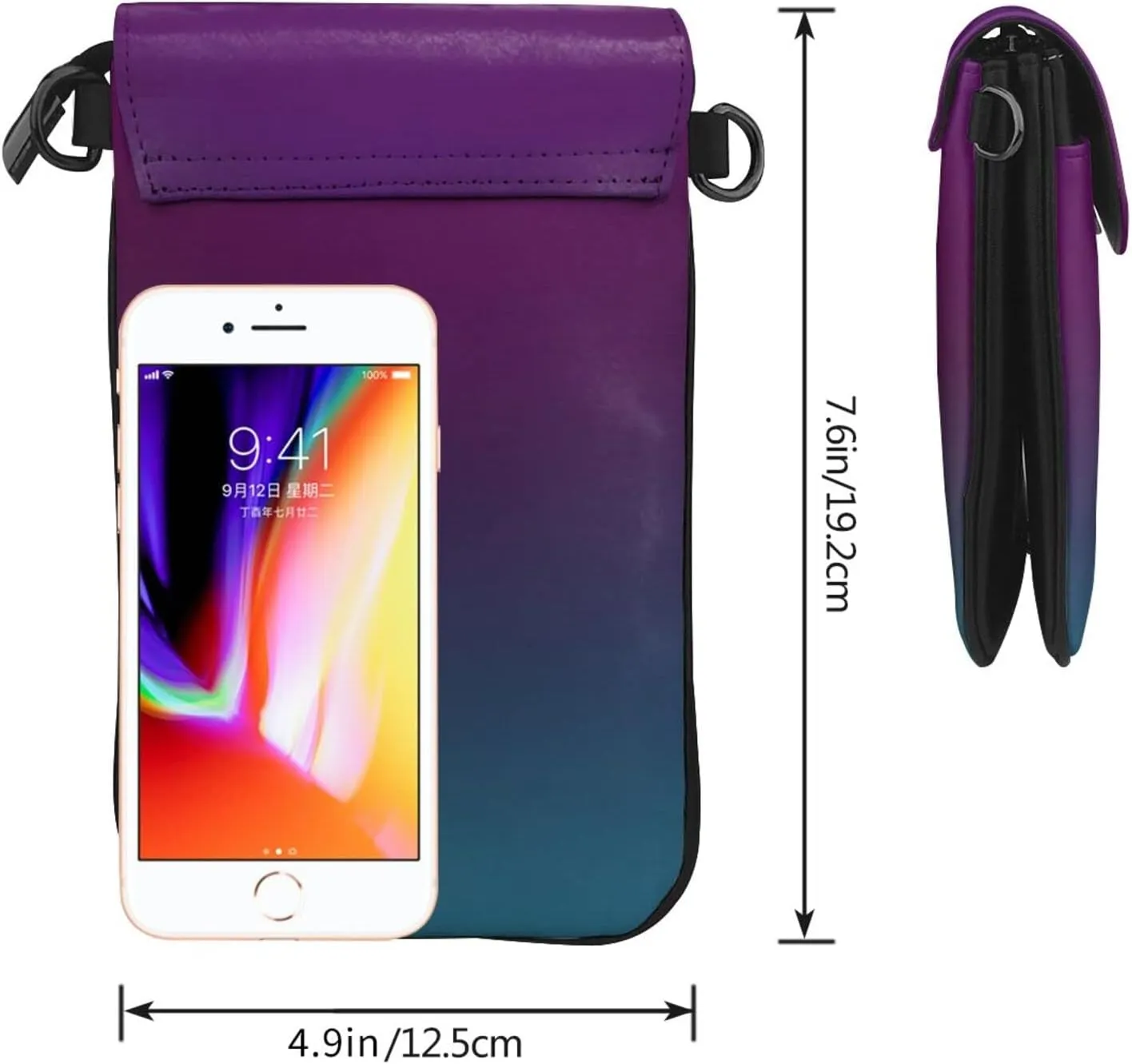 SWEET TANG Small Crossbody Cell Phone Purse for Women Mini Shoulder Handbag Wallet