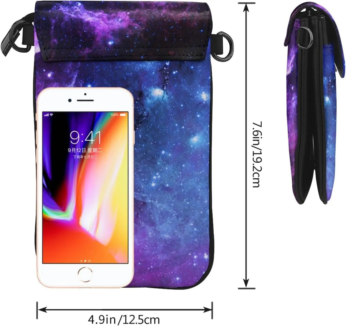 SWEET TANG Small Crossbody Cell Phone Purse for Women Mini Shoulder Handbag Wallet