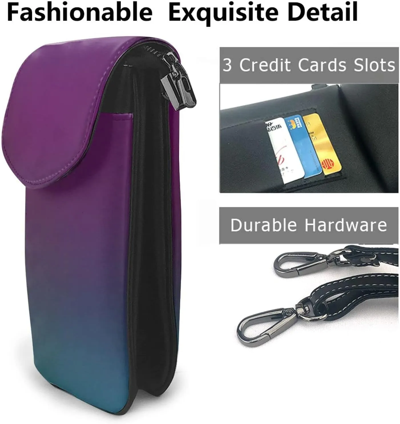 SWEET TANG Small Crossbody Cell Phone Purse for Women Mini Shoulder Handbag Wallet