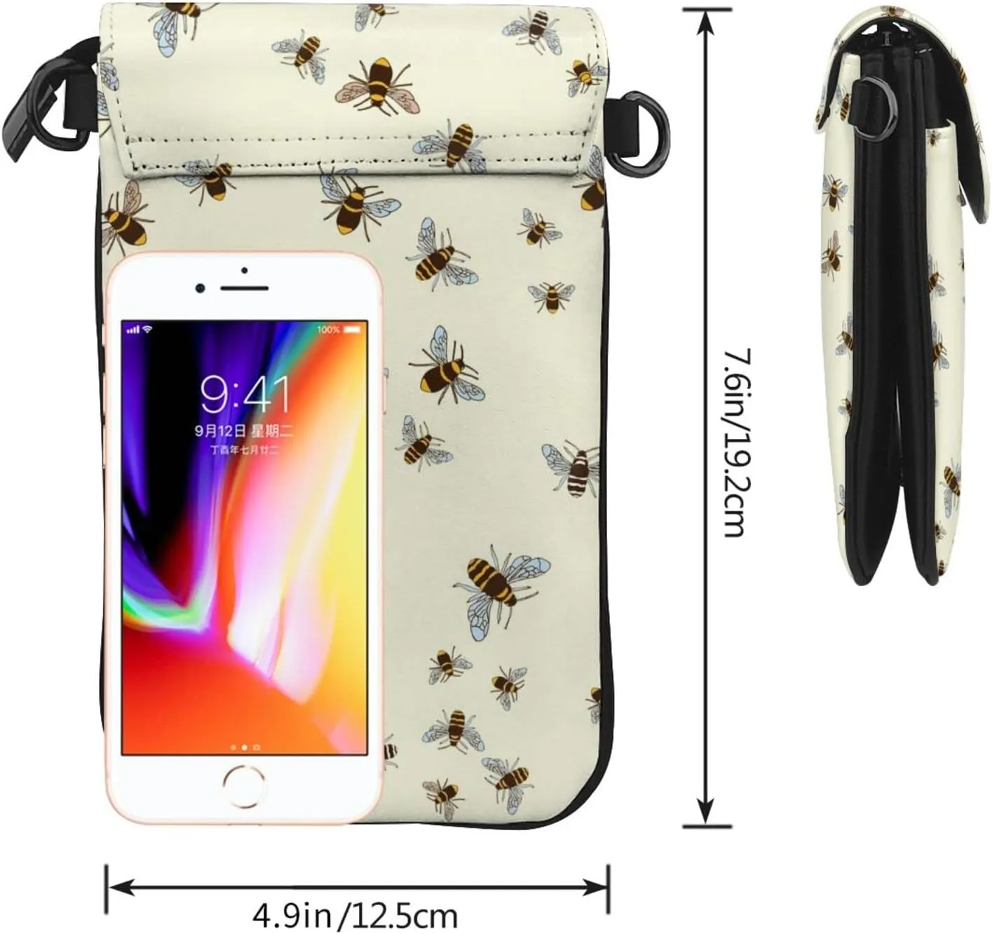 SWEET TANG Small Crossbody Cell Phone Purse for Women Mini Shoulder Handbag Wallet