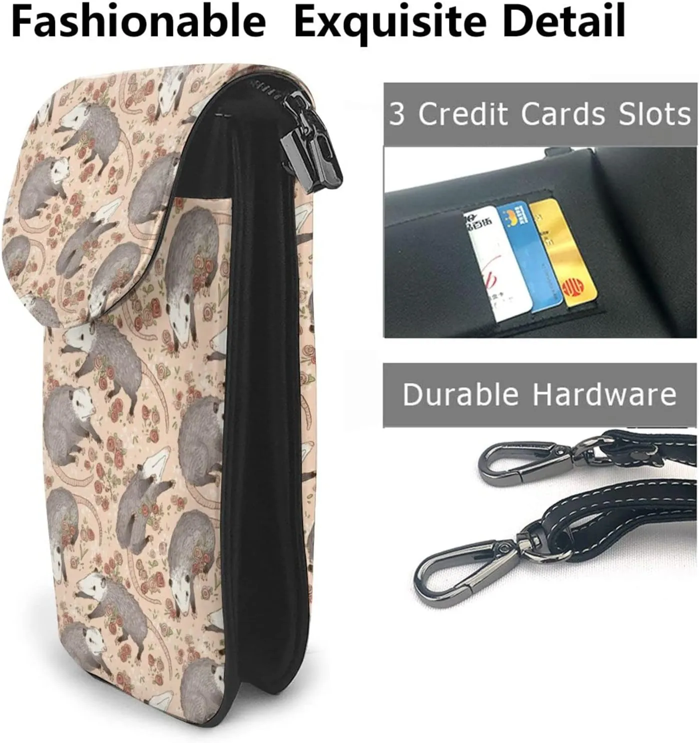 SWEET TANG Small Crossbody Cell Phone Purse for Women Mini Shoulder Handbag Wallet