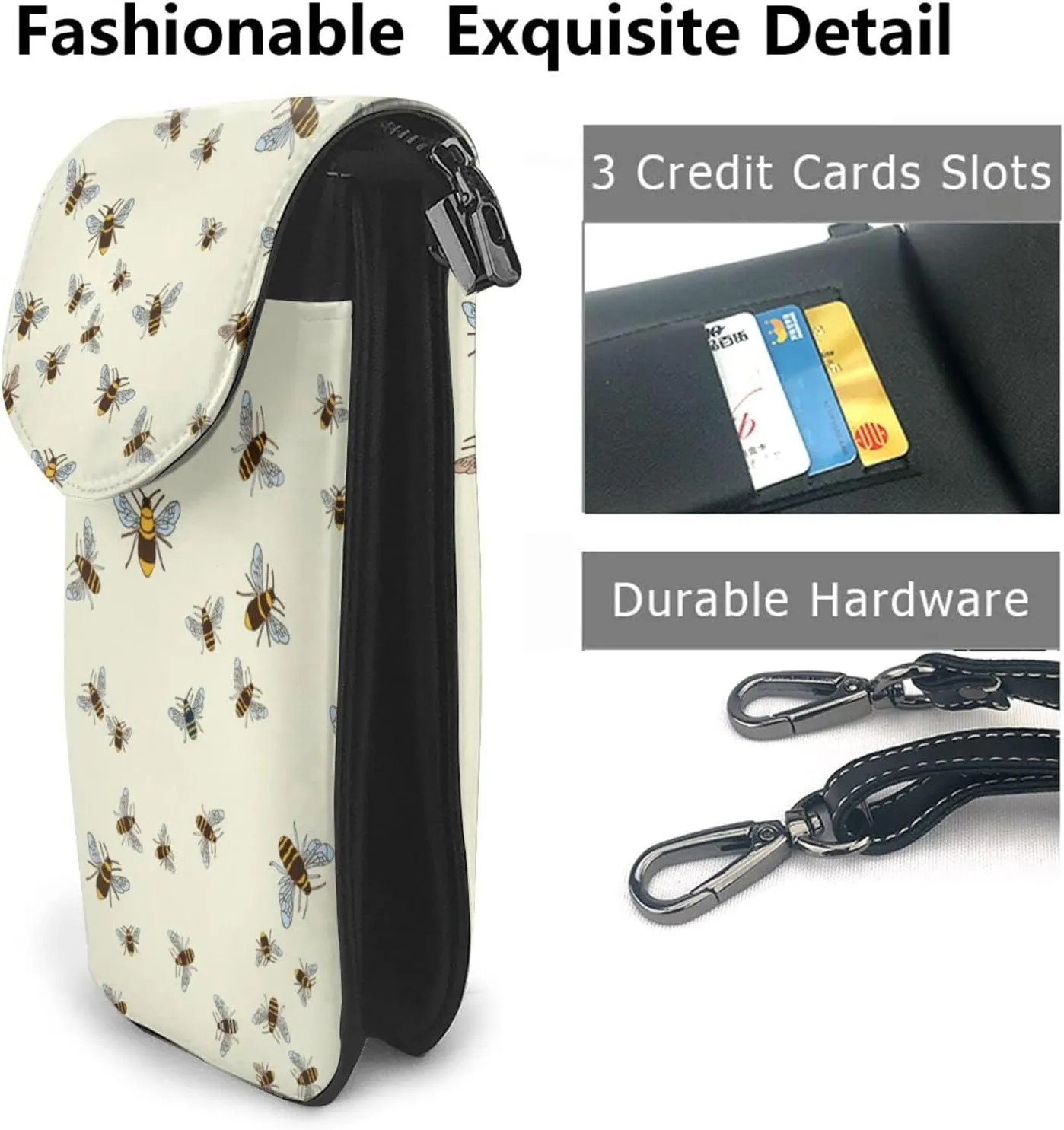 SWEET TANG Small Crossbody Cell Phone Purse for Women Mini Shoulder Handbag Wallet