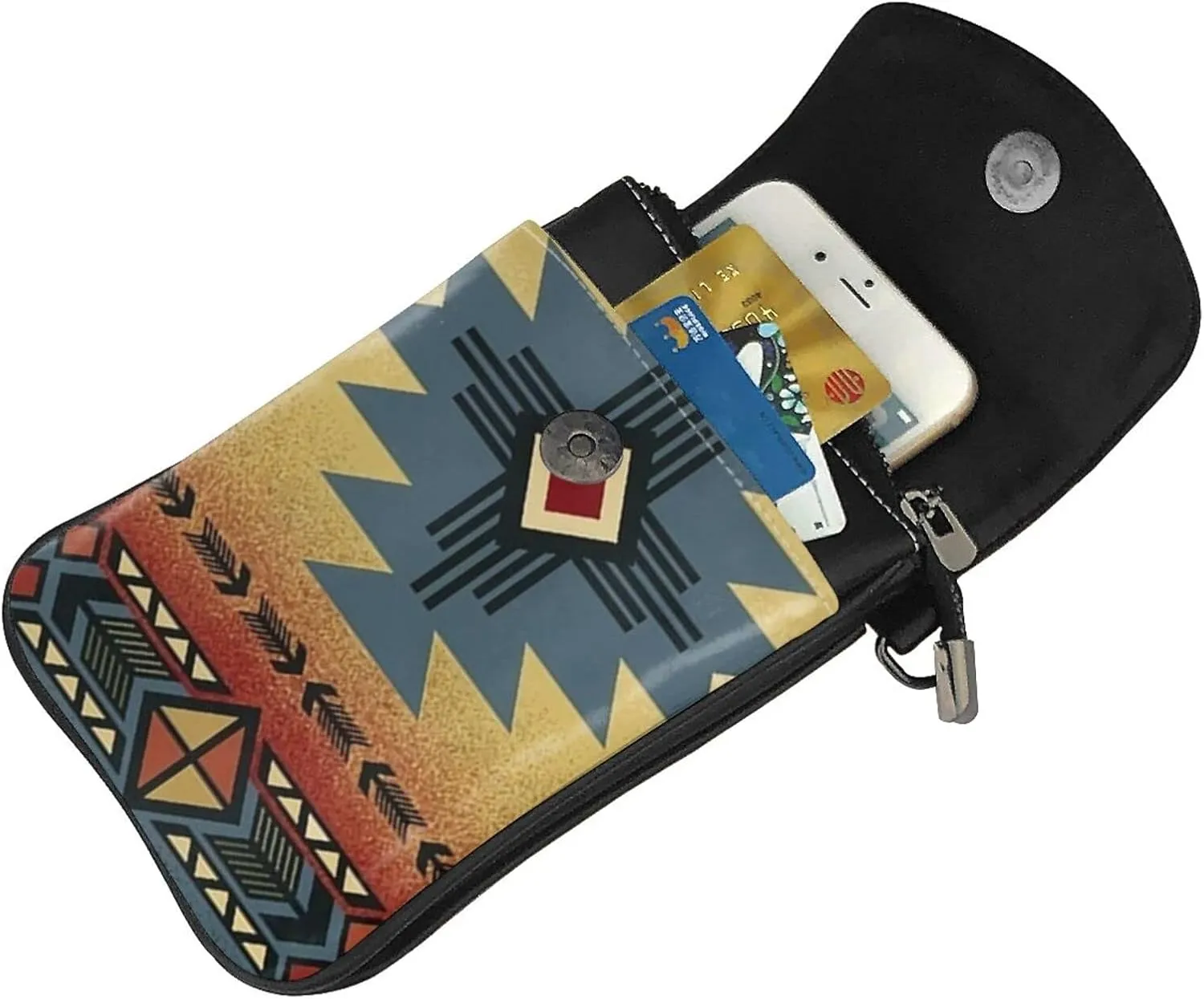 SWEET TANG Womens Cell Phone Wallet Purse Casual Phone Pouch Clutch Crossbody Shoulder Bag