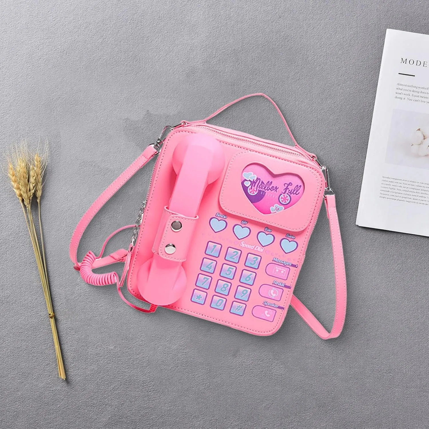 Telephone Crossbody Bag Practical Sturdy Telephone Shoulder Handbag for Umbrella
