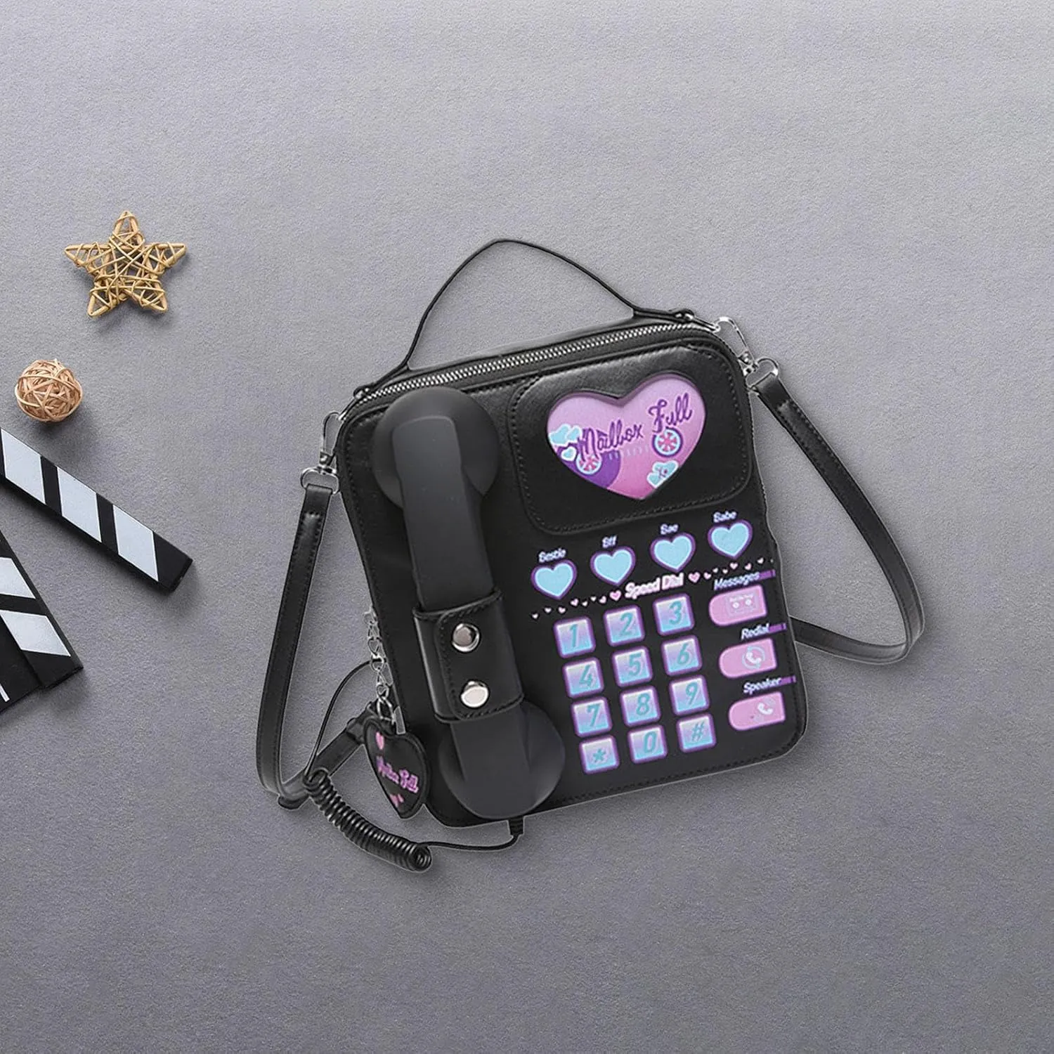Telephone Crossbody Bag Practical Sturdy Telephone Shoulder Handbag for Umbrella