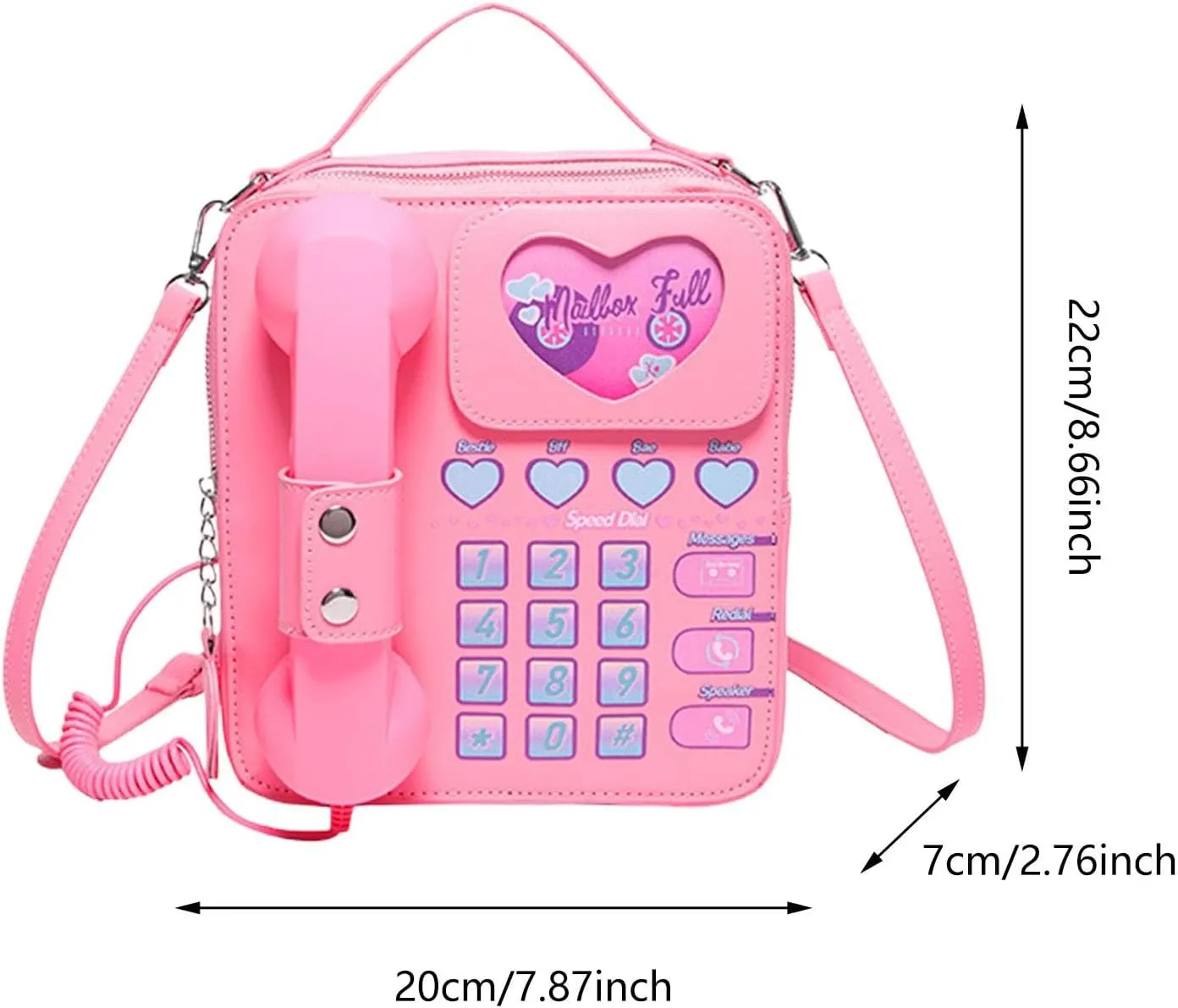 Telephone Crossbody Bag Practical Sturdy Telephone Shoulder Handbag for Umbrella