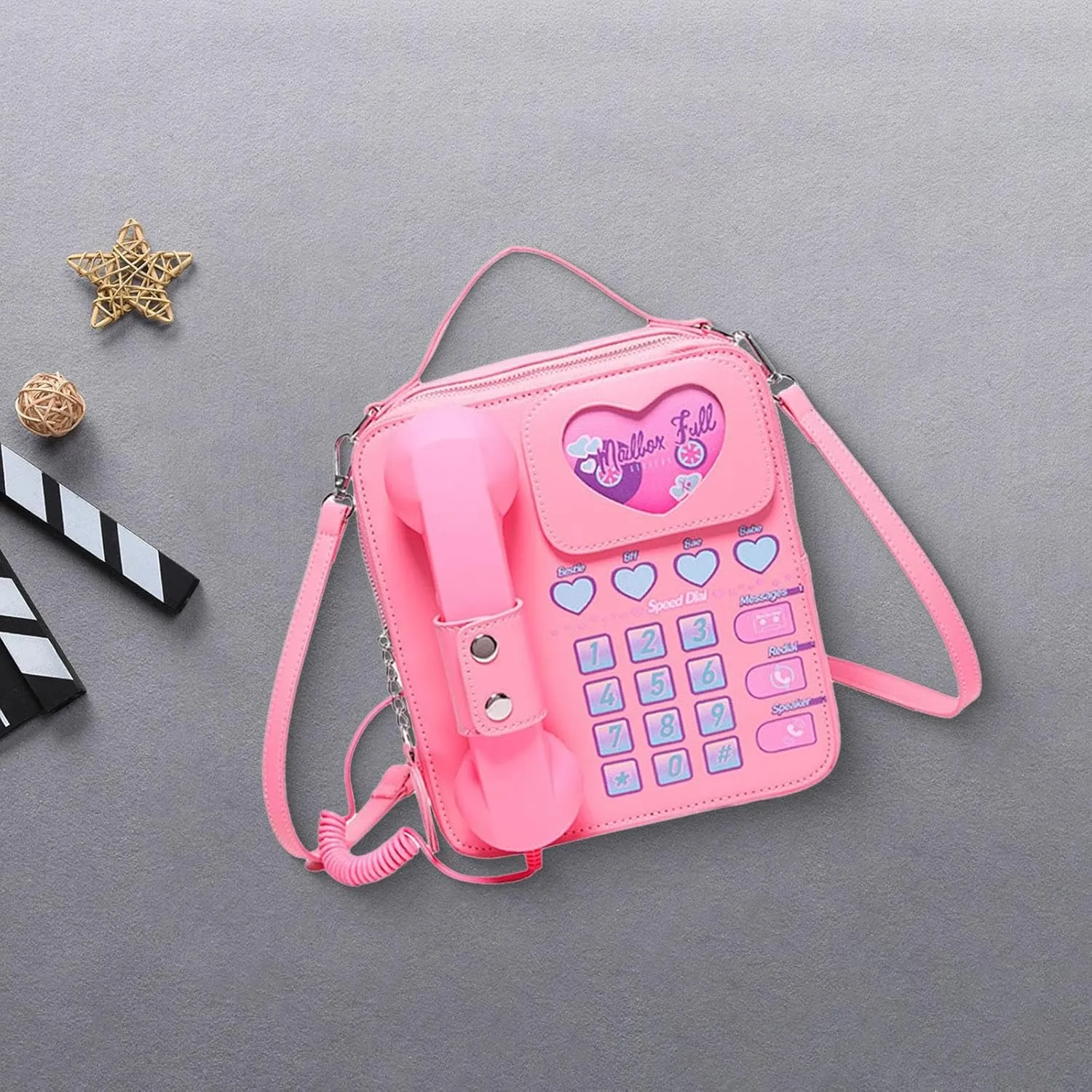Telephone Crossbody Bag Practical Sturdy Telephone Shoulder Handbag for Umbrella