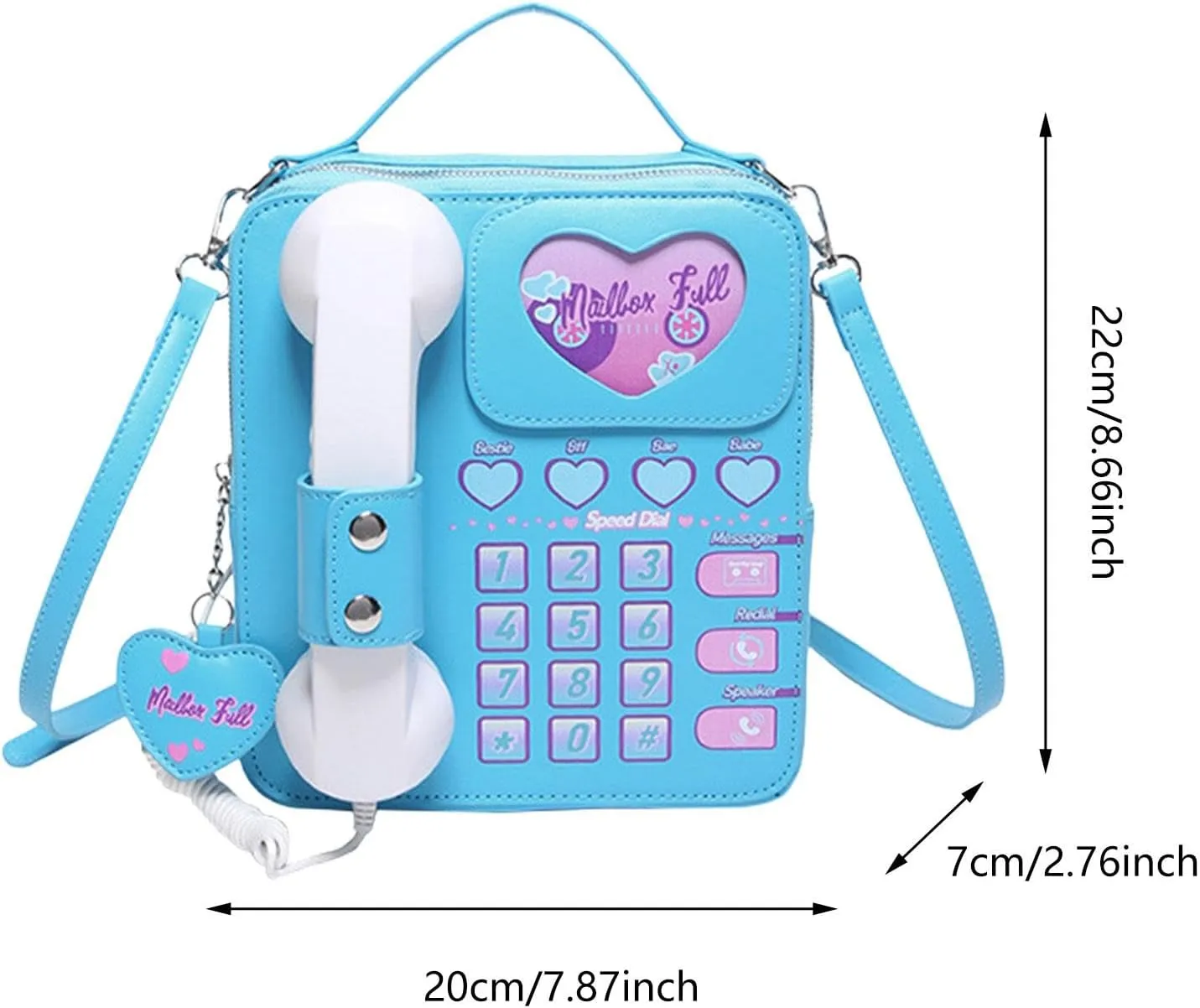 Telephone Crossbody Bag Practical Sturdy Telephone Shoulder Handbag for Umbrella
