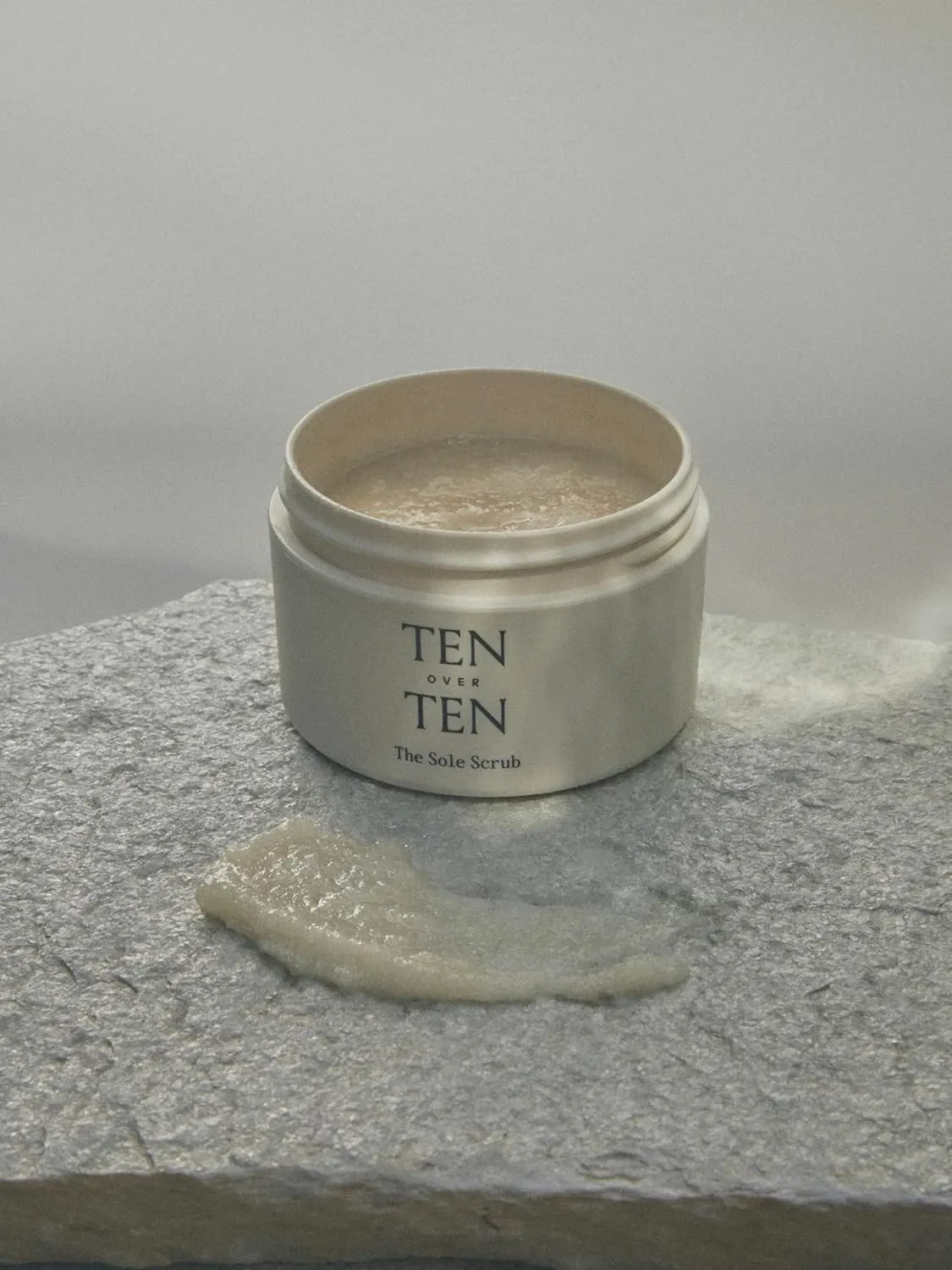 tenoverten - The Sole Scrub Exfoliating Foot Treatment | Clean, Natural, Non-Toxic Hand, Foot   Nail Care (6.8 oz | 200 ml)