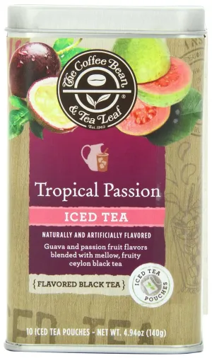 The Coffee Bean and Tea Leaf Iced Tea, Tropical Passion, 10 Count