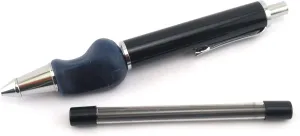The Pencil Grip Heavyweight Mechanical Pencil Set, Ergonomic Weighted Pencil With Lead Refills - TPG-652, Black/Silver/Blue, 2 Piece set