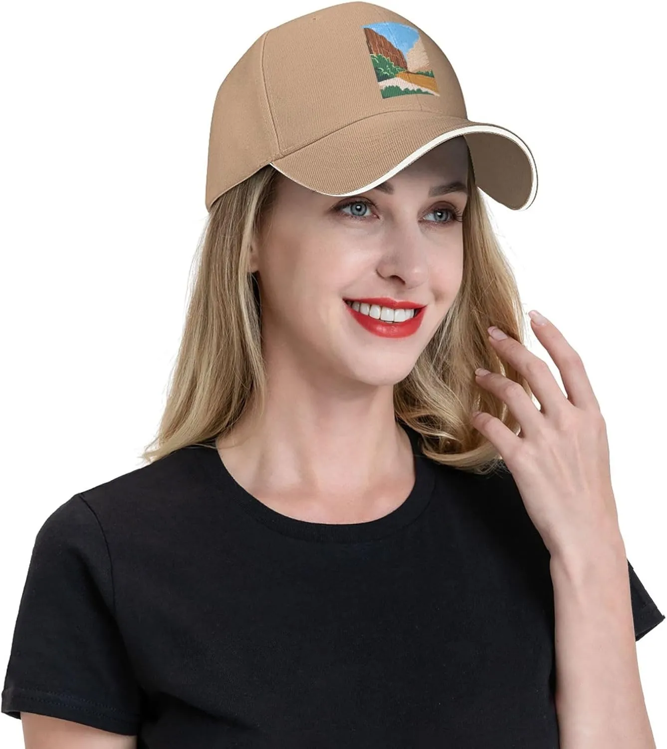 The River Under The Cliff Baseball Cap for Men Women Adjustable Funny Dad Hat