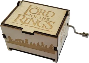 TheLaser'sEdge Lord of The Rings Mini Music Box, with “The Breaking of The Fellowship” Song, Gifts for Women, Birthday, Christmas (Standard)