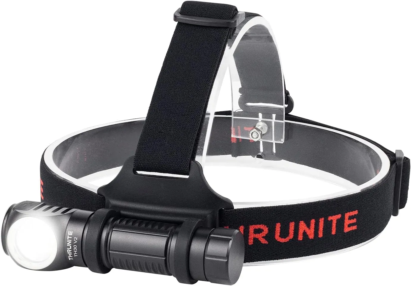 ThruNite TH30 V2 LED Headlamp, 3320 Lumens Ultra-Bright, USB-C Rechargeable with Battery, Water-Resistant, Perfect for Camping, Hiking, Hunting, and Cycling - Cool White