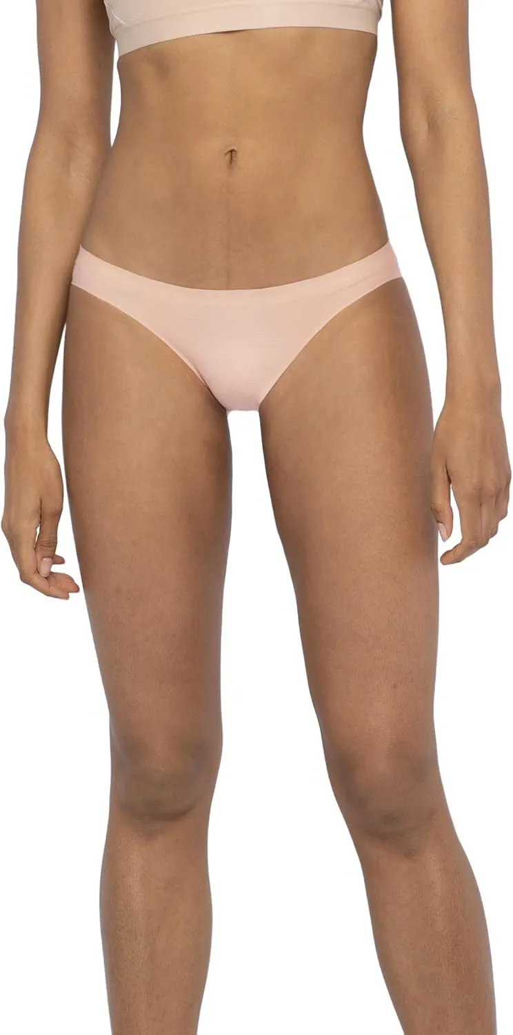 Tilley Women’s Organic Cotton Thong 2-Pack – Soft Hand Feel, Breathable, Freshness-Resistant, Comfort Fit