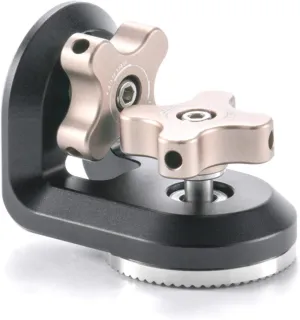 Tilta Right Angle Rosette Adapter to 1/4″-20 with Locating Pins | Compatible with Nucleus Nano II Control Handle & Lightweight Shoulder Rig | Aluminum Alloy and Stainless Steel | Black | TA-RRA-1420