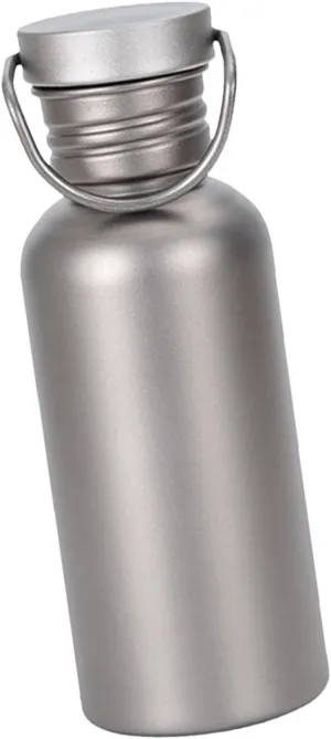 Titanium Outdoor Bottle - Outdoor Drinkware Bottle, Sports Hydration Bottle, Leak-Proof Water Bottle | Reusable Drink Bottle, Cycling Drinkware Leak-Proof for Outdoor Activities for Hiking