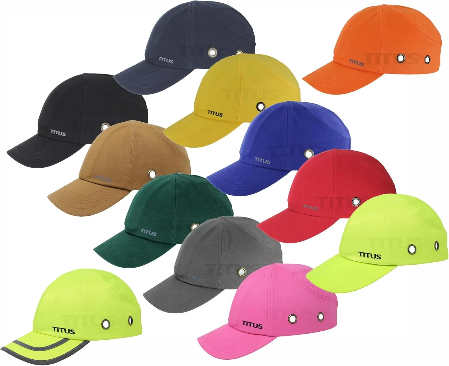 TITUS Lightweight Safety Bump Cap - Baseball Style Protective Hat