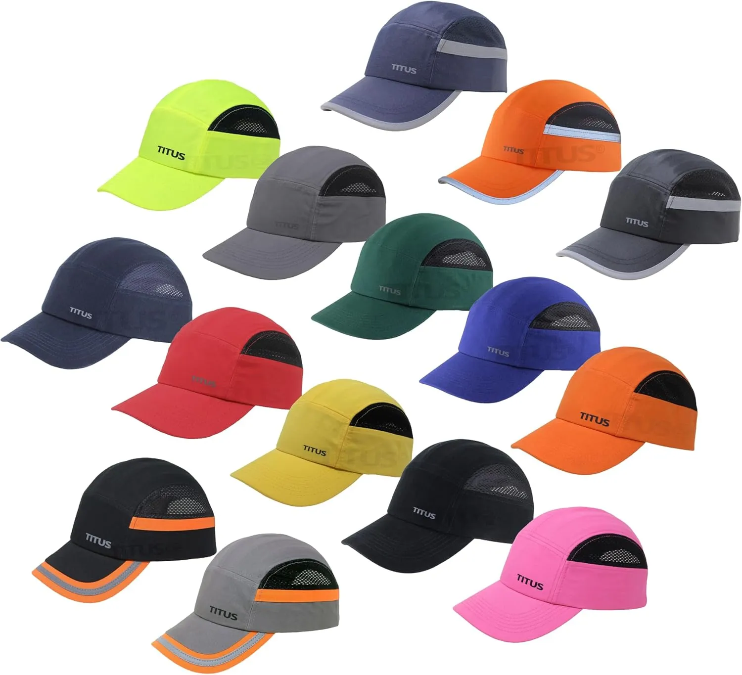 TITUS Lightweight Safety Bump Cap - Baseball Style Protective Hat