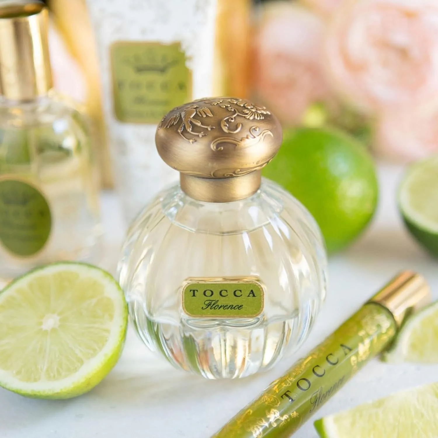 Tocca Florence Women's Perfume Travel Spray, 0.34 oz (10 ml) - Classic Floral, Bergamot, Pear, Gardenia Fragrance