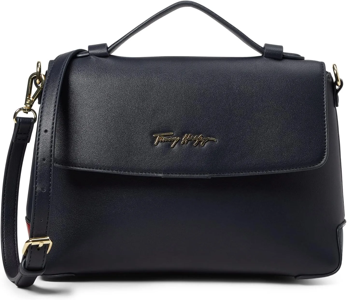 Tommy Hilfiger Women's Sutton Satchel Solid Pvc