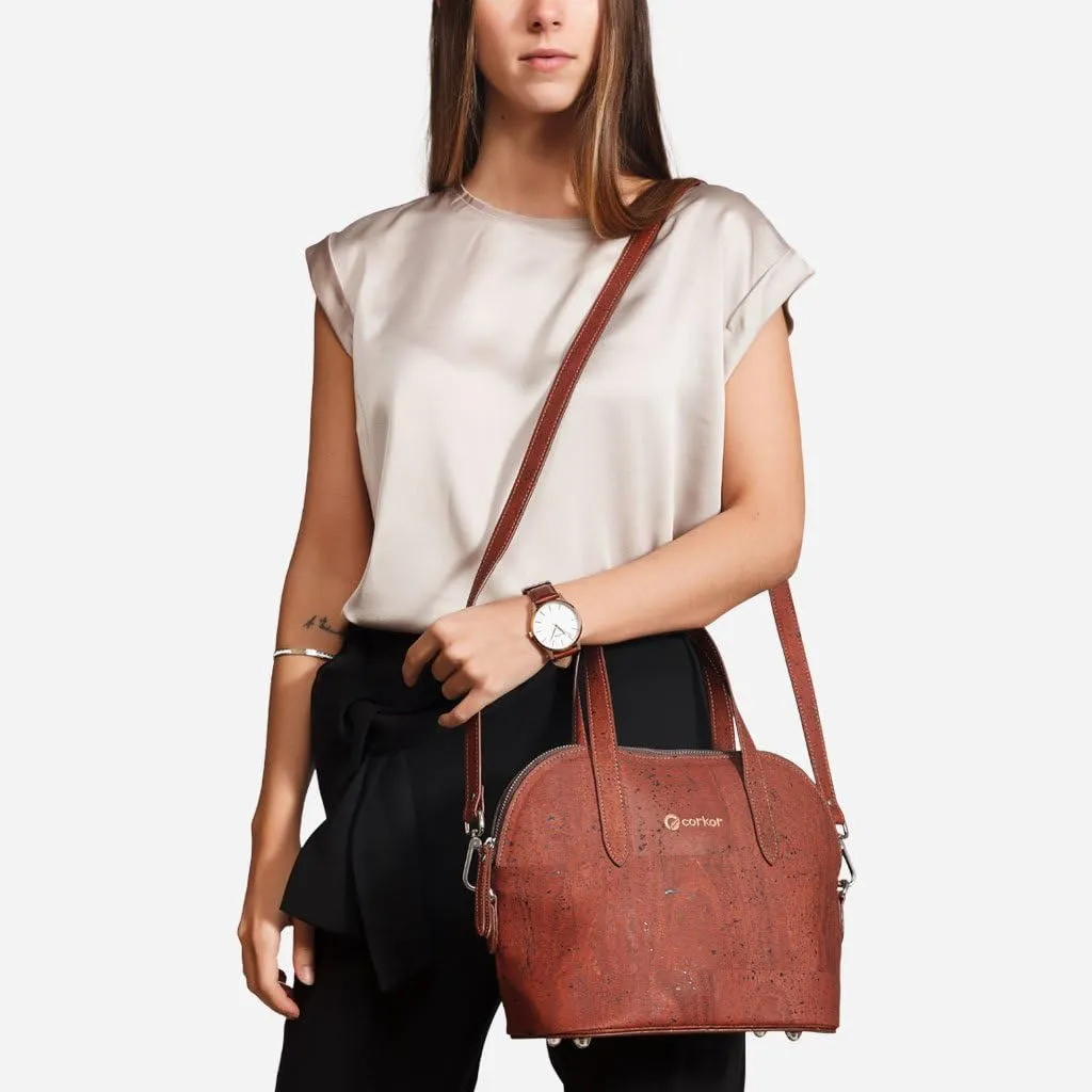 Top Handle Handbag Tote Small 9 to 5 Crossbody Cork Bag Satchel Natural