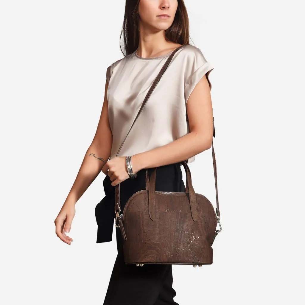 Top Handle Handbag Tote Small 9 to 5 Crossbody Cork Bag Satchel Natural