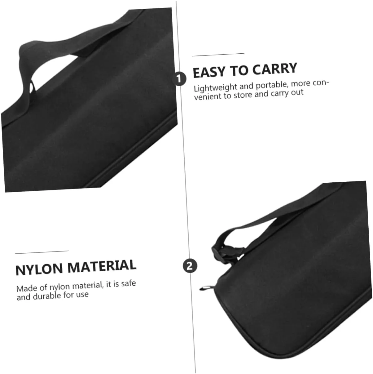 Tripod Carrying Case Photography Lighting Bag Durable Tripod Container with Straps for Compatible