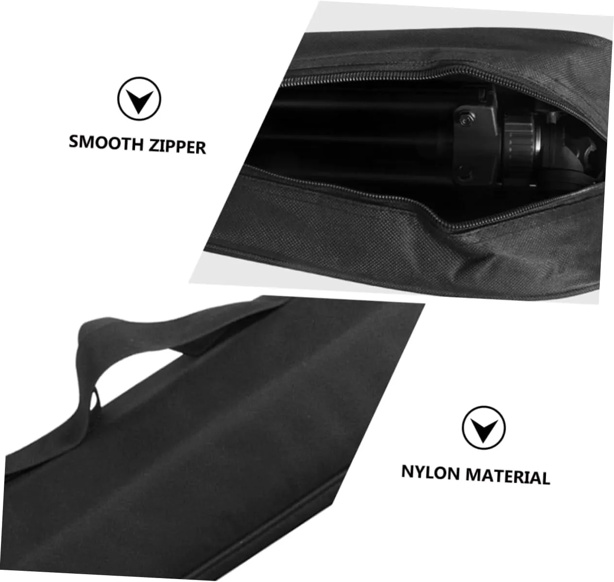 Tripod Carrying Case Photography Lighting Bag Durable Tripod Container with Straps for Compatible