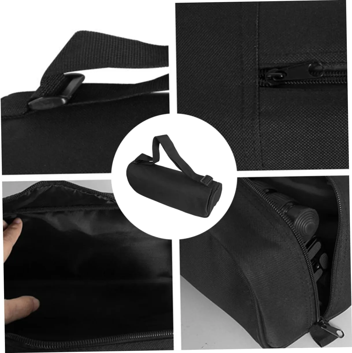 Tripod Carrying Case Photography Lighting Bag Durable Tripod Container with Straps for Compatible