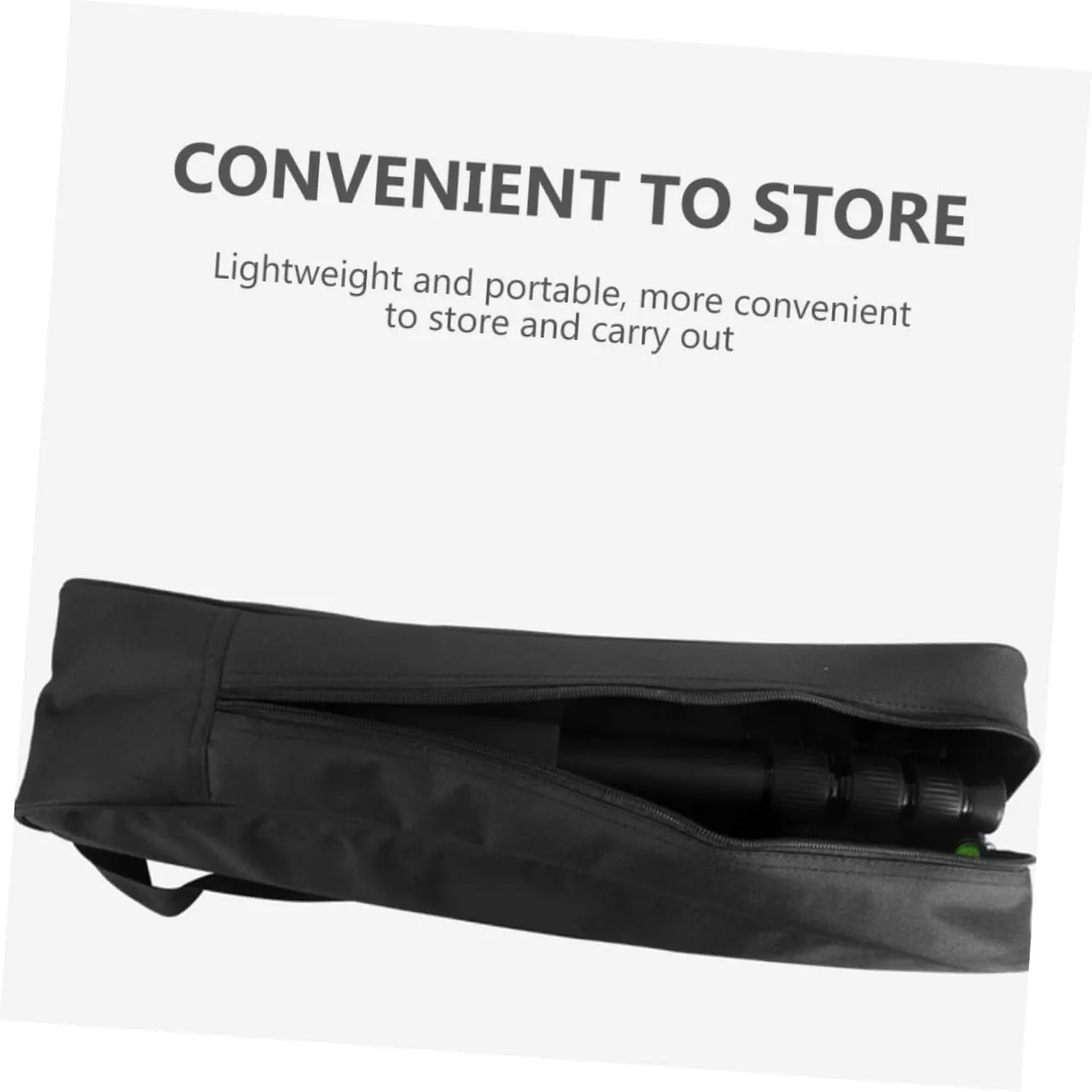 Tripod Carrying Case Photography Lighting Bag Durable Tripod Container with Straps for Compatible