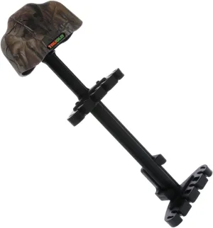 TRUGLO Loc-Down 4-Arrow Ultra-Quiet Lightweight Composite Vibration-Absorbing Left-Hand Convertible Bow Hunting Archery Quiver